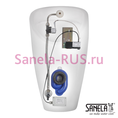 SLP 19AB Комплект для оборудования писсуара GOLEM автоматическим смывом 6В Sanela Чехия (фото, схема) SLP 19AB Комплект для оборудования писсуара GOLEM автоматическим смывом 6В Sanela Чехия (фото, схема)