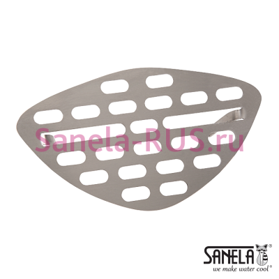 Нержавеющее ситечко в писсуар Livo SLA 20 арт: 06200 Sanela Чехия (фото, схема)