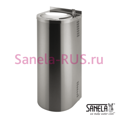Напольный питьевой фонтанчик с сенсорным краном SLUN 43E арт: 83437 Sanela Чехия (фото, схема)