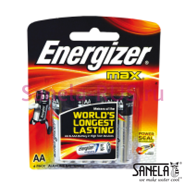 4 щелочные батарейки, 1,5В АА 2700 мА/час SLA 36 4 щелочные батарейки, 1,5В АА 2700 мА/час SLA 36