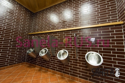 Нержавеющий антивандальный писсуар SLPN 09 арт: 91090 Sanela Чехия (фото, схема)