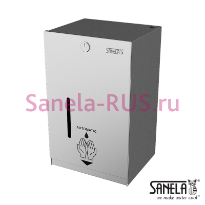 Автоматический дозатор жидкой и гелевой дезинфекции SLZN 59EB арт: 95592 Sanela Чехия (фото, схема)